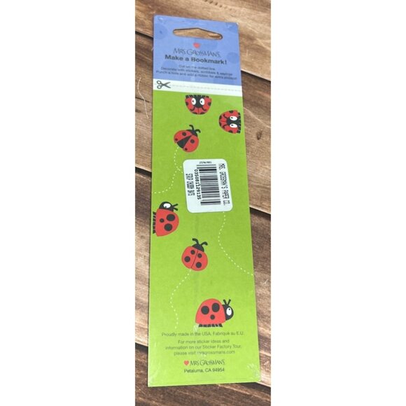 VERY RARE Mrs Grossmans Stickers HALLOWEEN CHUBBY BATS 25968S Design 3 Sheets - Picture 3 of 3